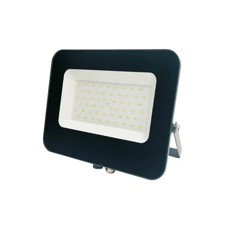 Prožektors bez kustības sensora, stiprināms pie sienas Standart E024EI E024EI, 50 W, 4250 lm, 4000 °K, IP65, pelēka krās.