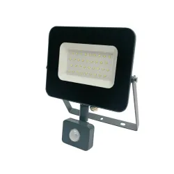 Outdoor LED Floodlight 30W 2500lm IP65 with Motion Sensor
