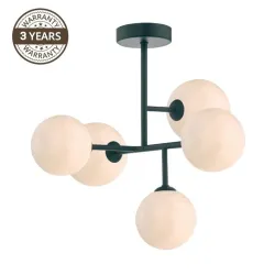 Exceptional Lamp DOMOLETTI CAMPO 2020135C. 5 × 25 W. G9