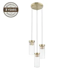 Šviestuvas kabinamas Domoletti Porto 20101AB-3Y, G9, 3 x 25 W