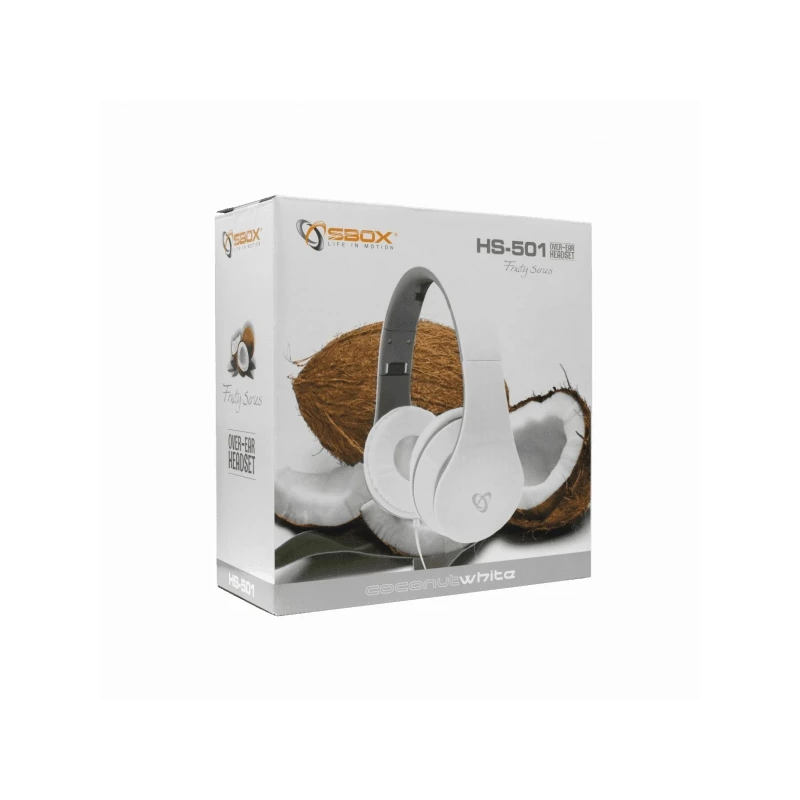 Sbox HS-501 Blackberry White