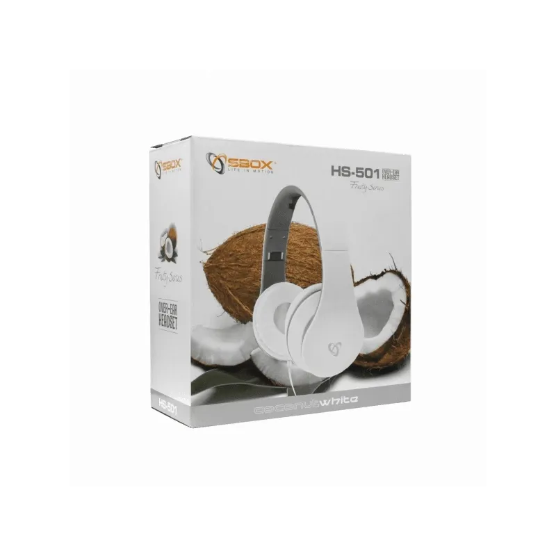 Sbox HS-501 Blackberry White