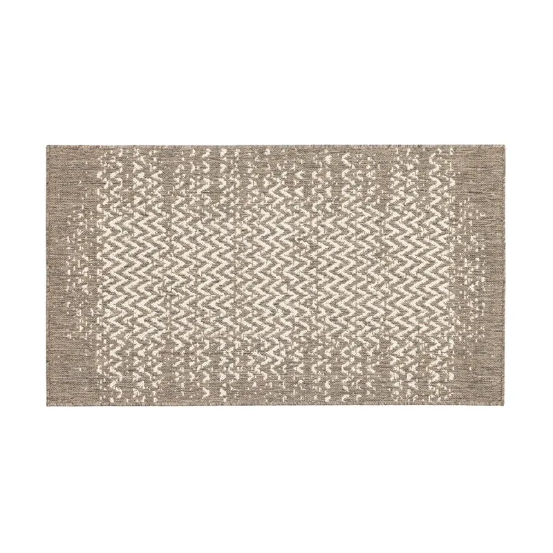 Outdoor terrace rug Domoletti, gray, 120 cm x 80 cm
