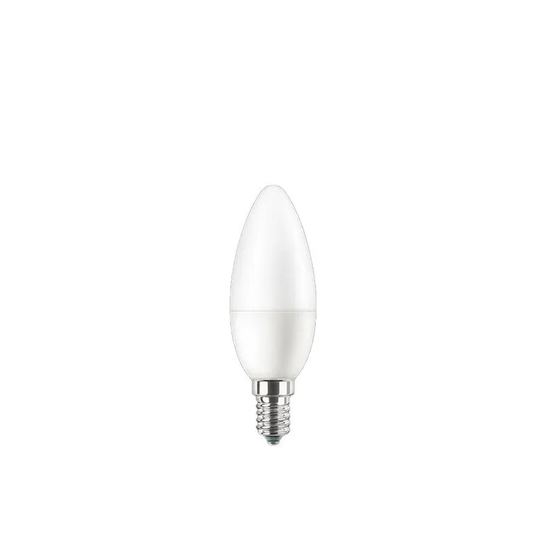Spuldze Standart Integrētā LED spuldze, B35, 2700 °K, E14, 6 W, 620 lm
