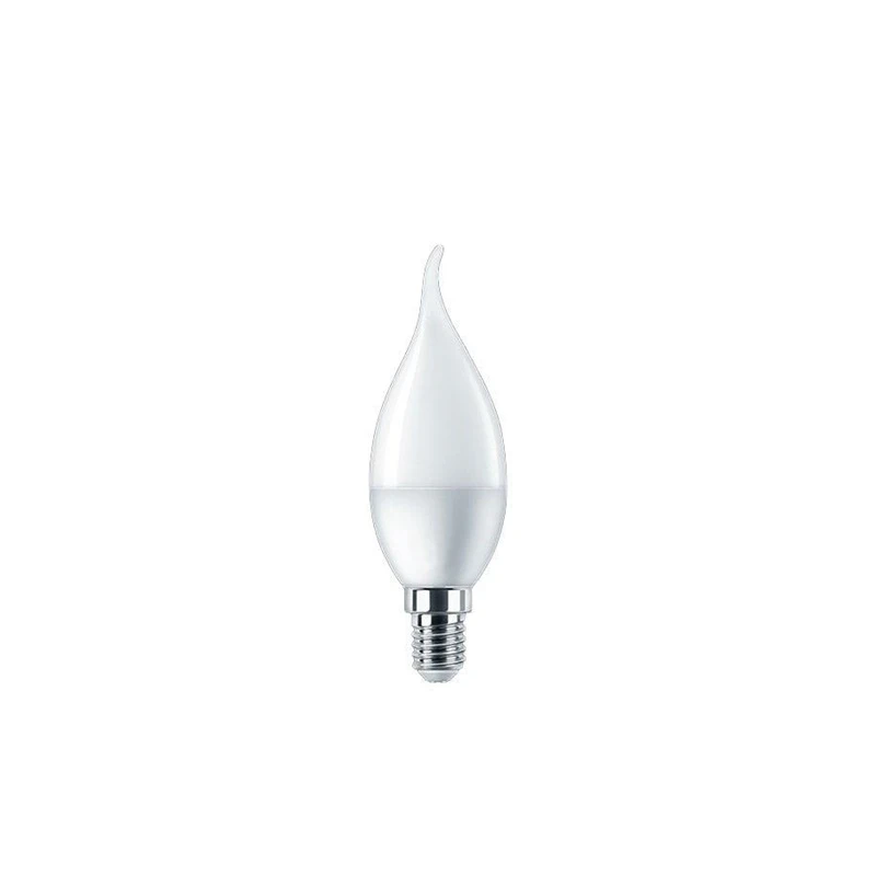 LED spuldze BA35, 6W, E14, 620 lm, 2700K, pienbalta-matta