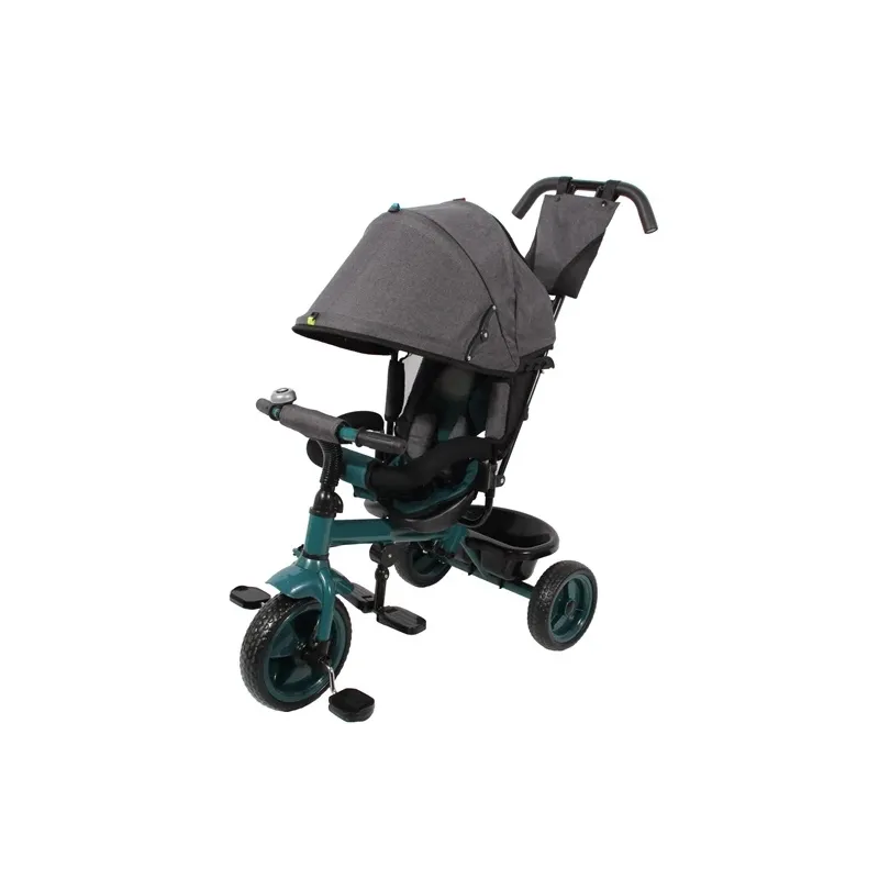 Trīsritenis Outliner XG7331-T16-5, zaļa krās.-pelēka krās.