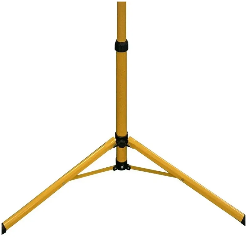 Celtniecības prožektors ar statīvu, brīvi stāvošs Okko E023EE E023EI, 100 W, 8500 lm, 4000 °K, IP65, dzeltena krās.