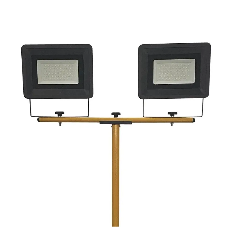 Pastatomas Prožektorius OKKO E023EI. 2×50 W LED 4250lm IP65