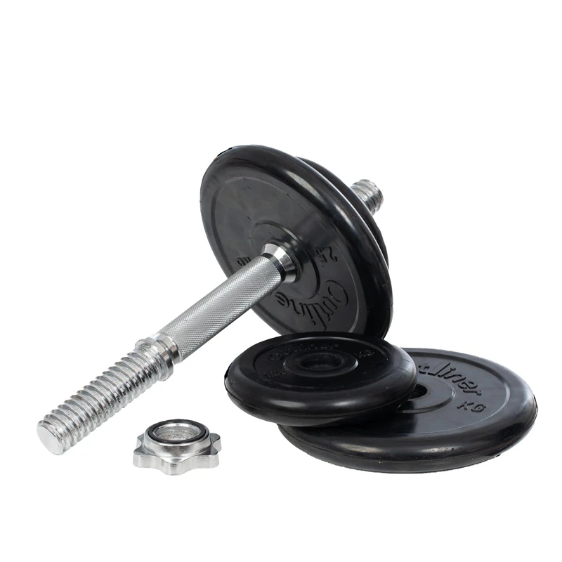 Hantele saliekama gumijota 10kg