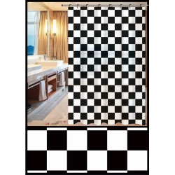 Dušas aizkars zhy062-1 180x180cm peva