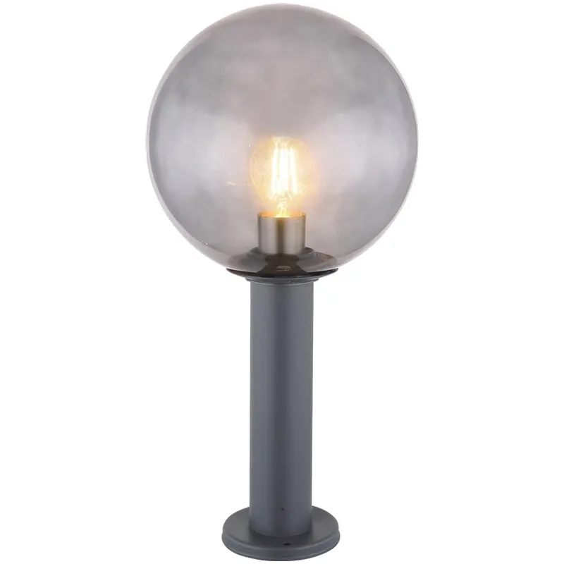 Lampa Domoletti Smoky DH03.071-500, 15W, E27, IP44, antracīta