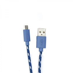Sbox USB-1031BL USB- Micro USB 1M blue