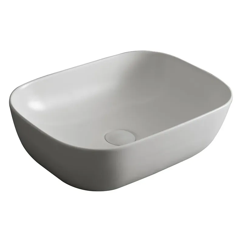 Vannas istabas izlietne Domoletti ACB ACB8417A, keramika, 46 cm x 33 cm x 13.5 cm, matēti balts