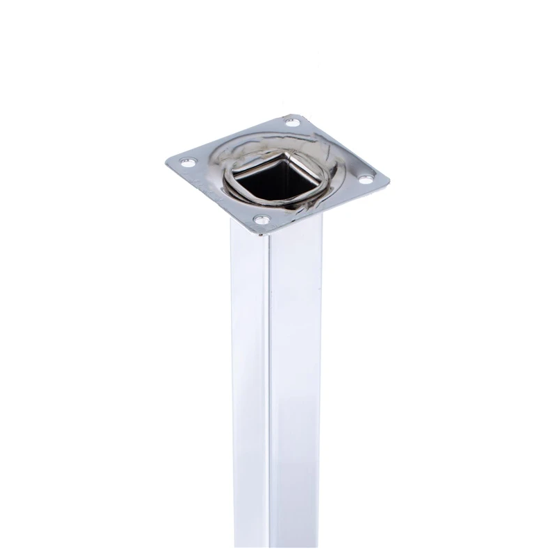 Galda kāja 25x25x800 hroma ft-517 ,10,