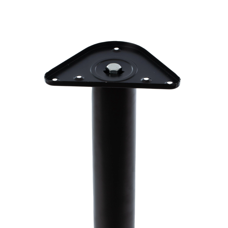 Galda kāja 60x710 melna12004.710 ,4,