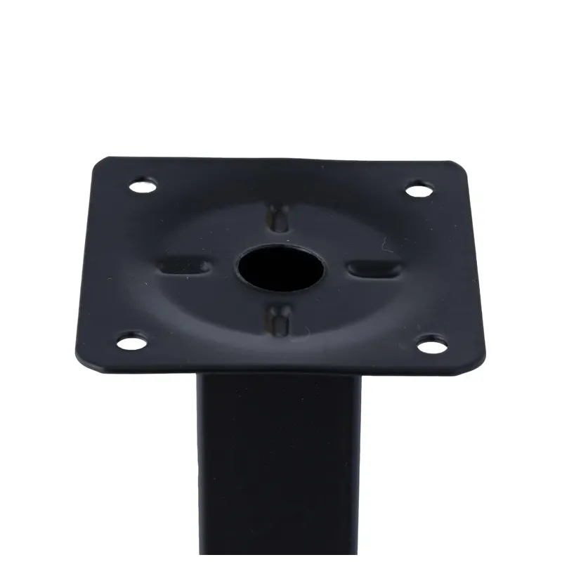 Mēb.kāja 25x25x100 melna ft-517 ,10-100,