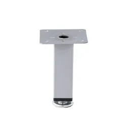 Mööblijalad Haushalt MNI FT-517, niklivärvi, 25 mm x 25 mm x 100 mm