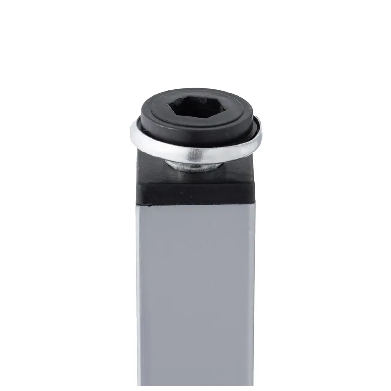 Мебельная ножка Haushalt MNI FT-517, никель, 25 мм x 25 мм x 100 мм