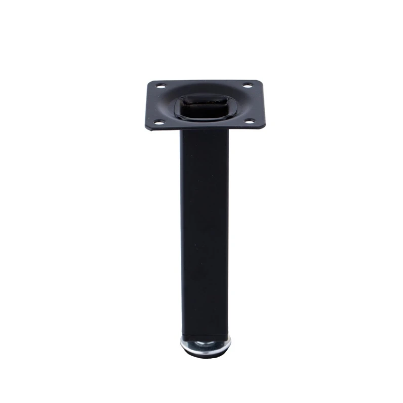 Mēb.kāja 25x25j49 j78x150 melna ft-517