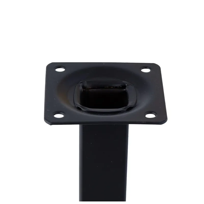Mēbeļu kājiņa Haushalt FT-517, melna, 25 mm x 25 mm x 150 mm