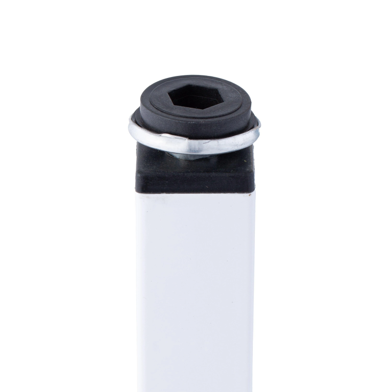 Mēb.kāja 25x25x150 balta ft-517 ,10-100,