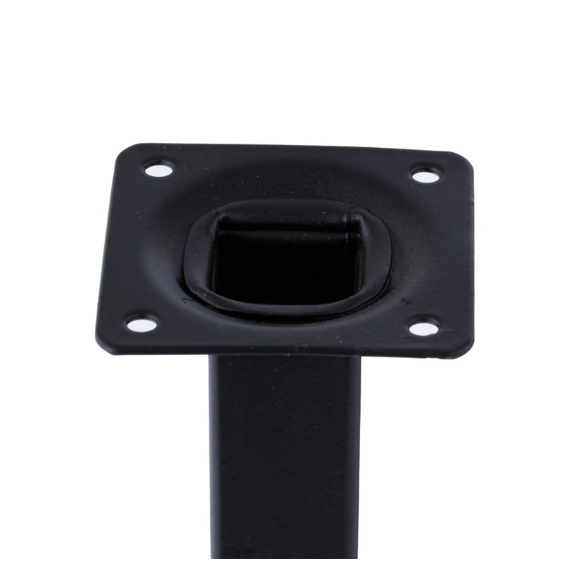 Mēb.kāja 25x25x400 melna ft-517 ,10-40,