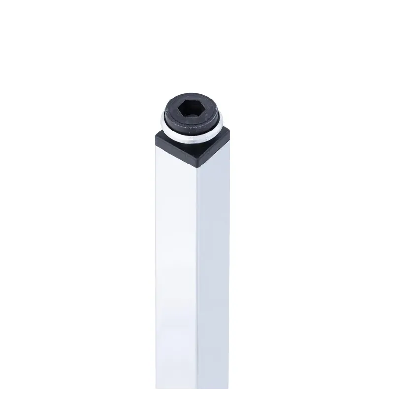 Mēbeļu kājiņa Haushalt CR FT-517, hroma, 25 mm x 25 mm x 400 mm