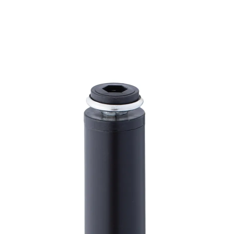 Мебельная ножка Haushalt FT-511, чёрная, 30 мм x 100 мм