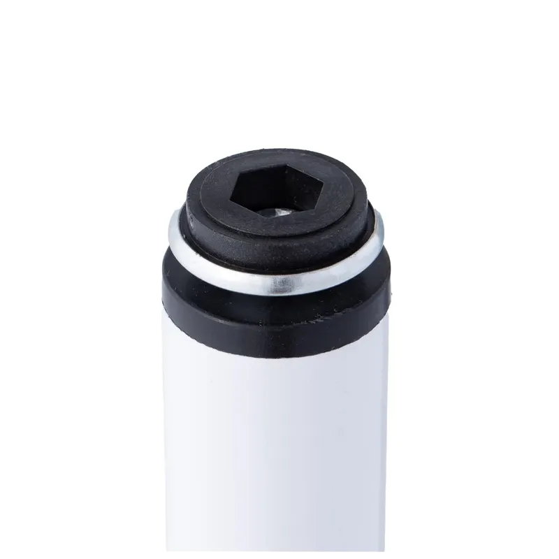Mēbeļu kājiņa Haushalt FT-511, balta, 30 mm x 100 mm