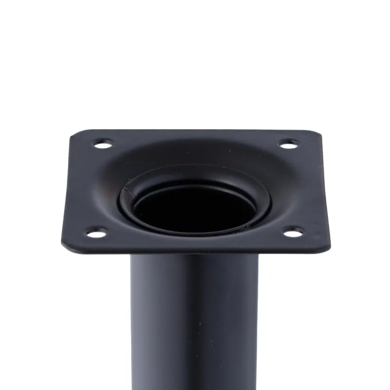 Мебельная ножка Haushalt FT-511, чёрная, 30 мм x 400 мм