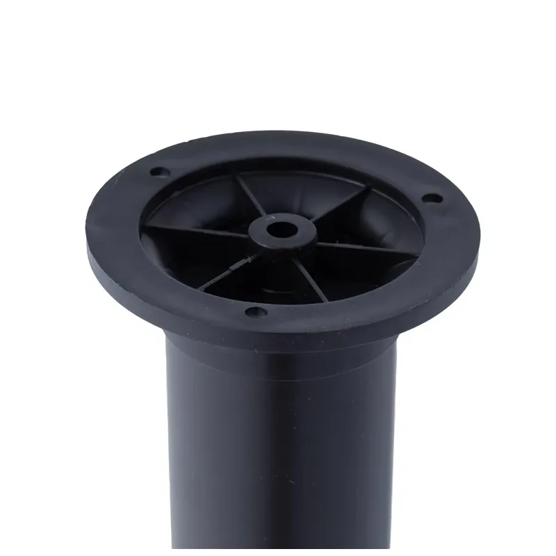 Baldų kojelė HAUSHALT FT-510. juoda. 50×100 mm