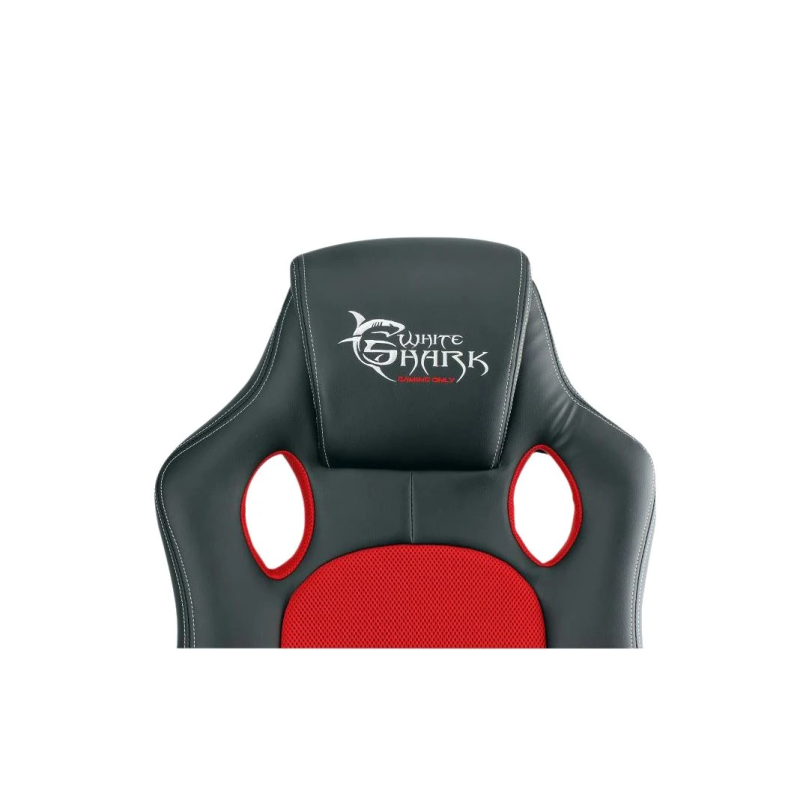 White Shark Gaming Chair Kings Throne Black-Red Y-2706