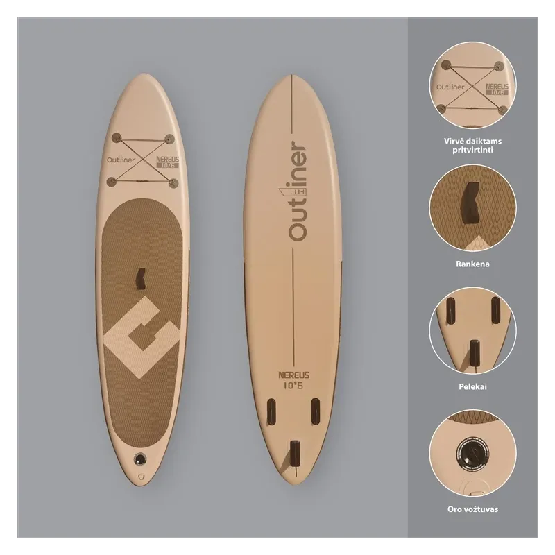 SUP dēlis Outliner Muses. 3200 mm