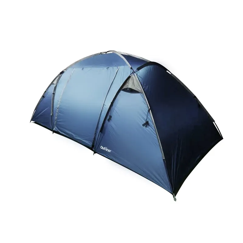 Četrvietīga telts Outliner RD-T26B, zila krās., 460 cm x 240 cm x 180 cm