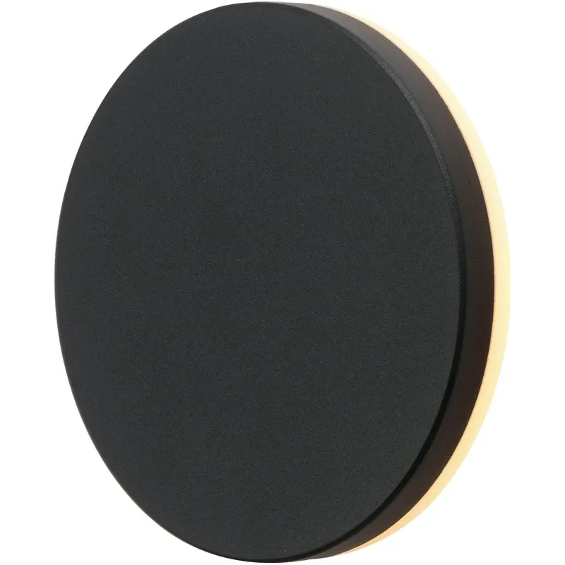 Sieninis lauko šviestuvas Domoletti Circle ELED-853, 9W, LED, IP54, juoda sp., 5 cm x 15 cm