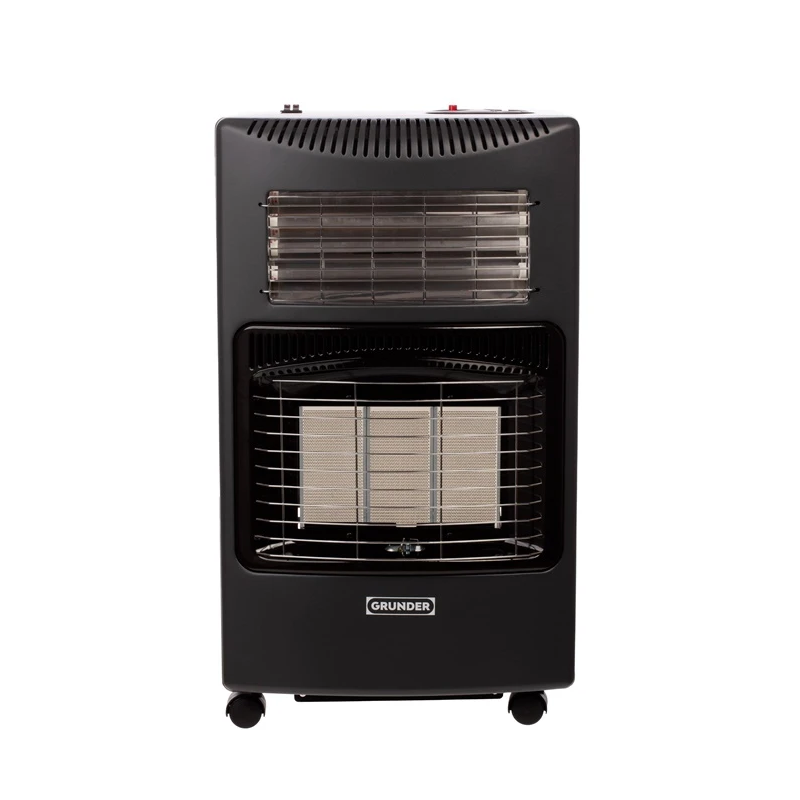 Gāzes, elektriskais sildītājs GRUNDER PO-E04, 4.1kW, 1.25kW