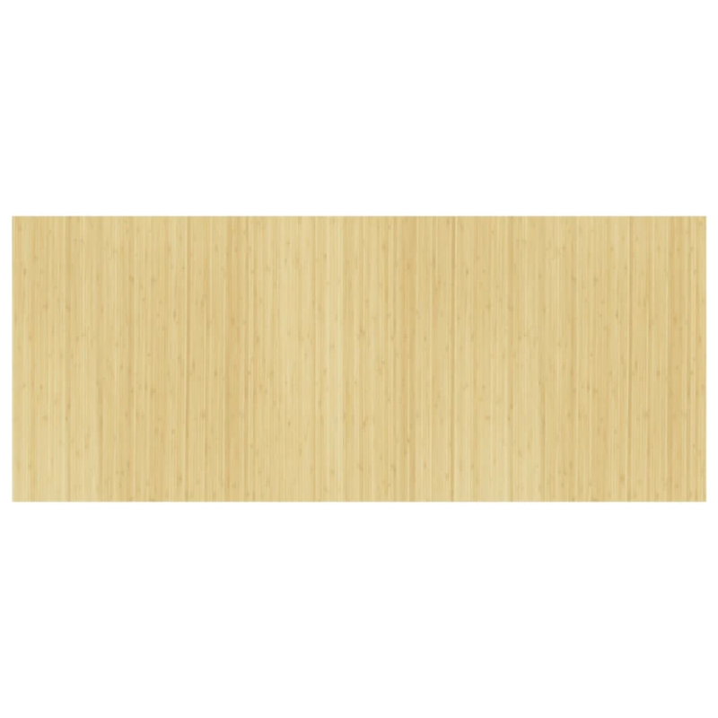 vidaXL istabas aizslietnis, dabīgā krāsā, 165x400 cm, bambuss