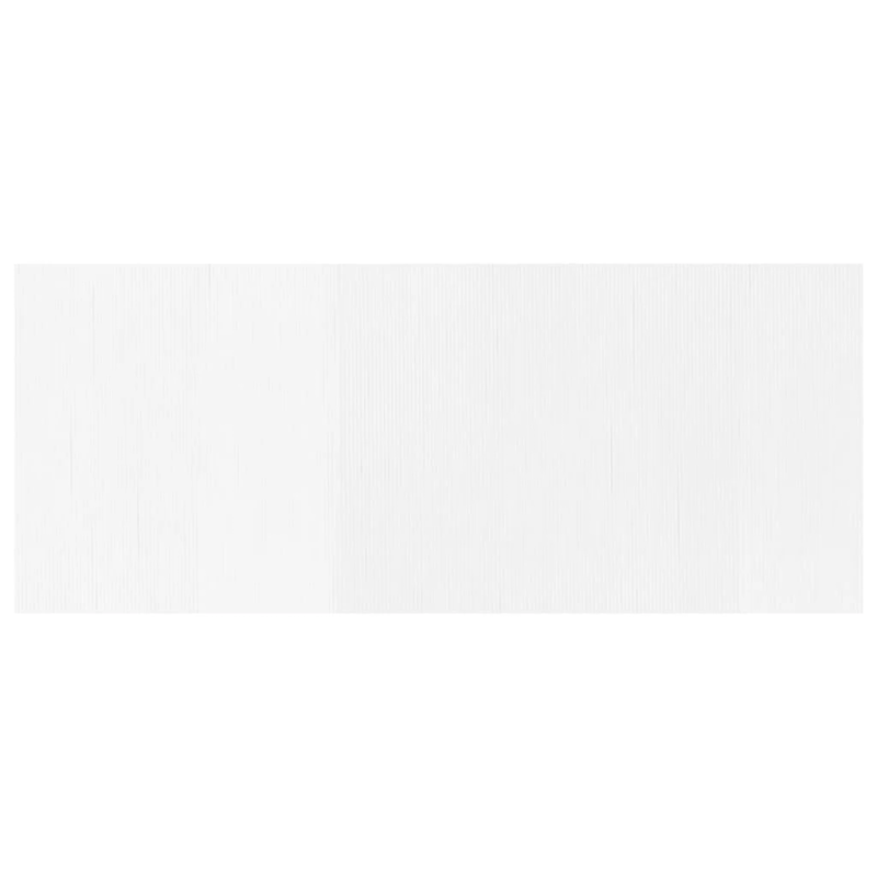 vidaXL istabas aizslietnis, balts, 165x400 cm, bambuss