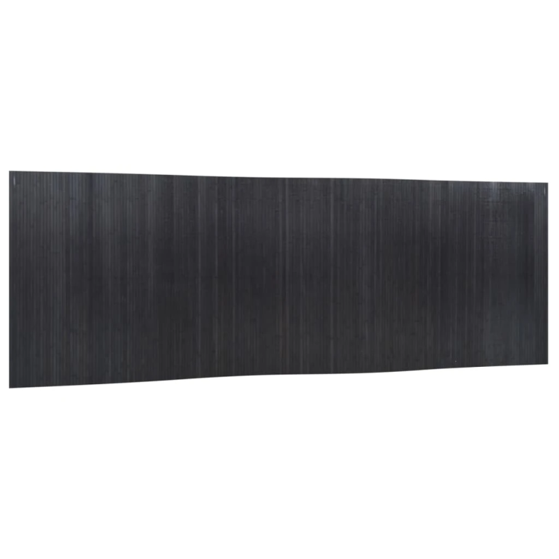 vidaXL istabas aizslietnis, pelēks, 165x600 cm, bambuss