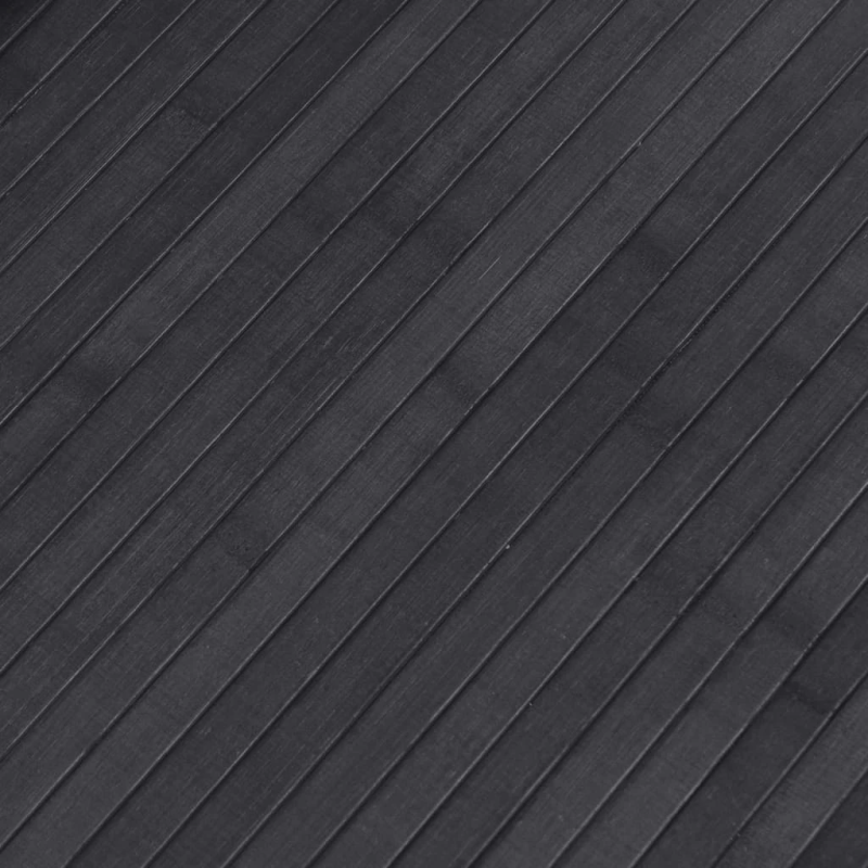 vidaXL istabas aizslietnis, pelēks, 165x800 cm, bambuss