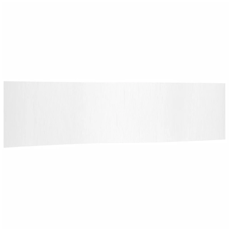 vidaXL istabas aizslietnis, balts, 165x800 cm, bambuss
