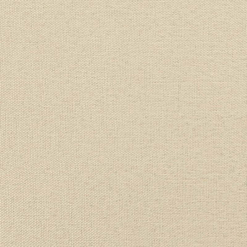 vidaXL atpūtas krēsls, atgāžams, krēmkrāsas audums