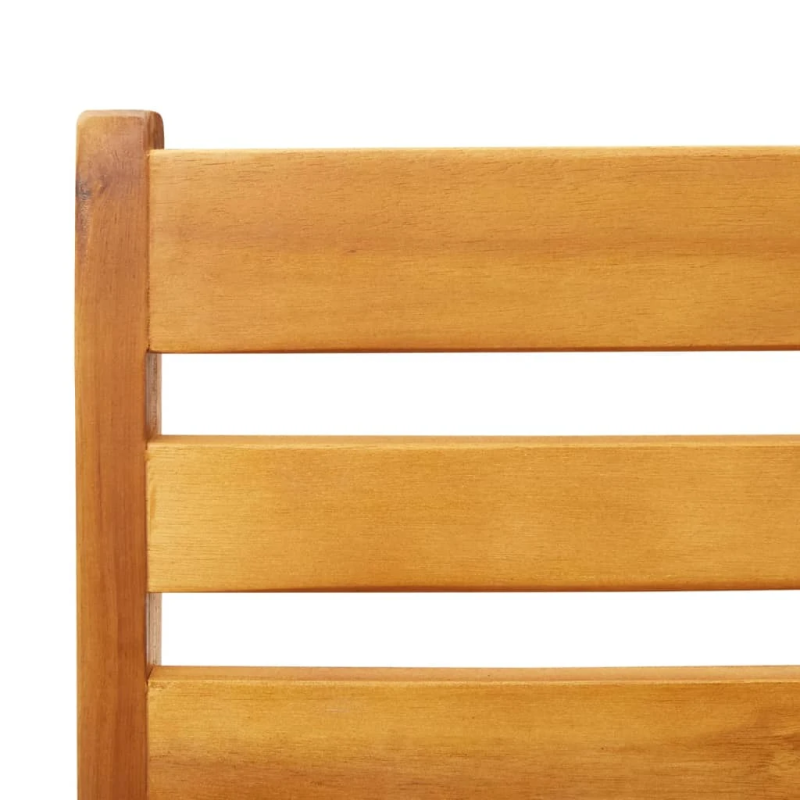 vidaXL dārza krēsli, 2 gab., akācijas masīvkoks