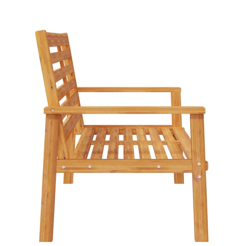 vidaXL dārza sols, 120 cm, akācijas masīvkoks