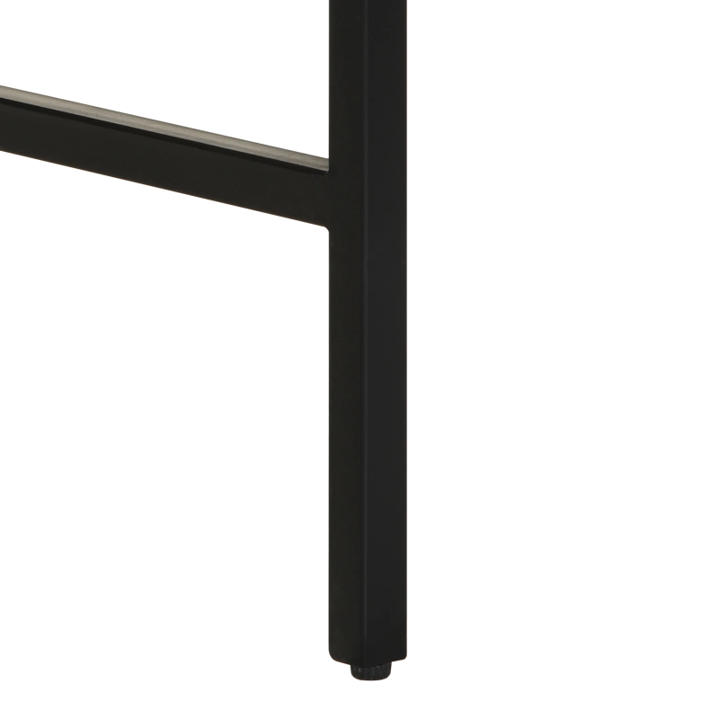 vidaXL Rakstāmgalds Brūna 80 x 50 x 75 cm Cieta mango koksne