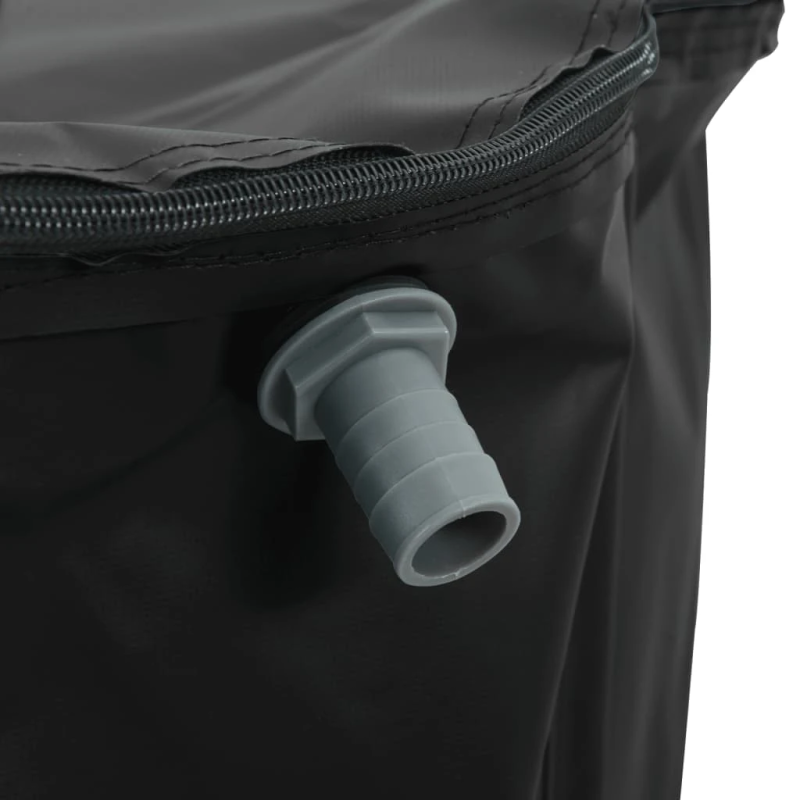 vidaXL ūdens tvertne ar krānu, saliekama, 1350 L, PVC