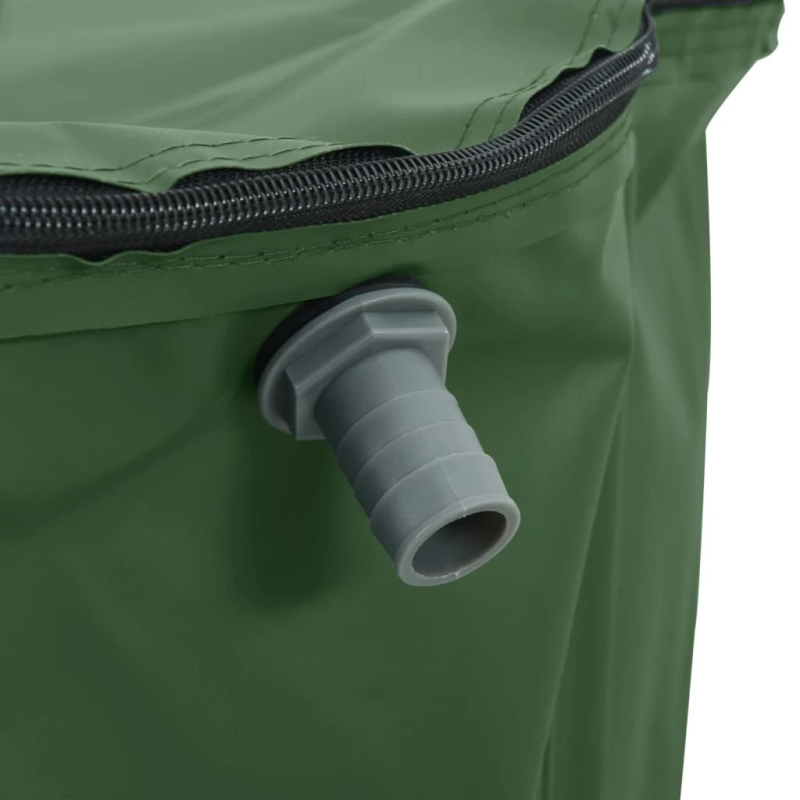 vidaXL ūdens tvertne ar krānu, saliekama, 100 L, PVC