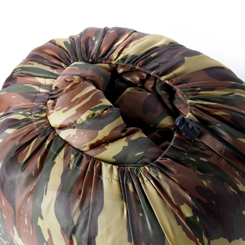 vidaXL dubultais guļammaiss pieaugušajiem, ar spilvenu, 3-4 sezonām