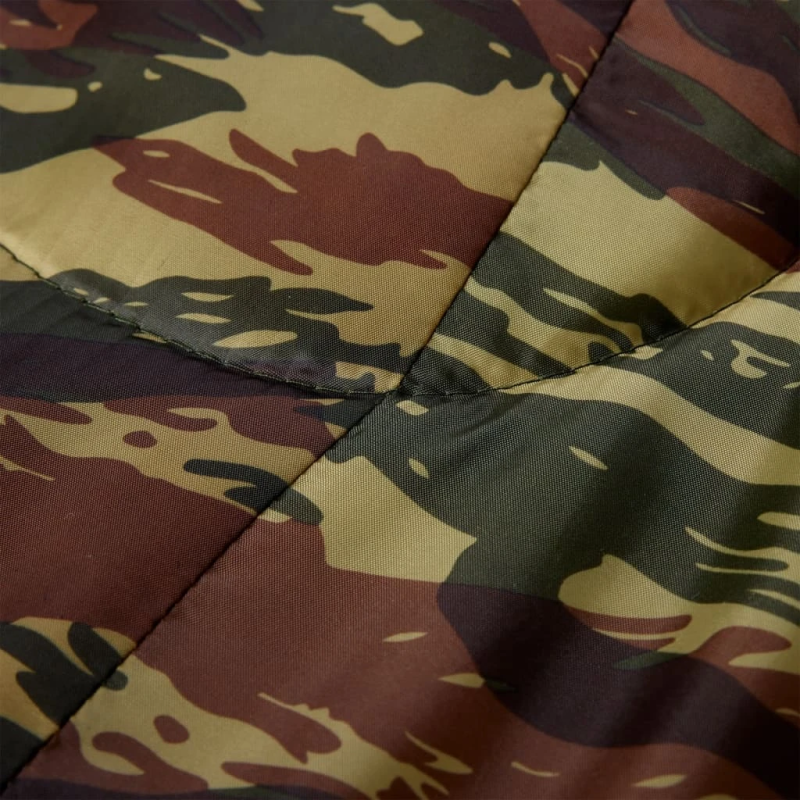 vidaXL dubultais guļammaiss pieaugušajiem, ar spilvenu, 3-4 sezonām