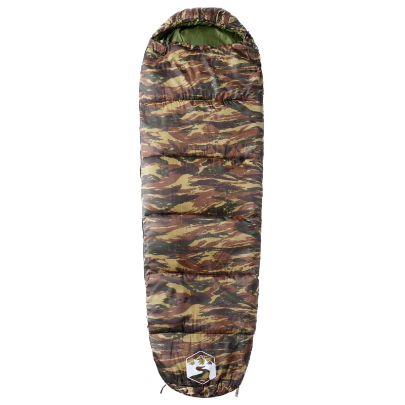 vidaXL mūmijas formas guļammaiss pieaugušajiem, 3 sezonām